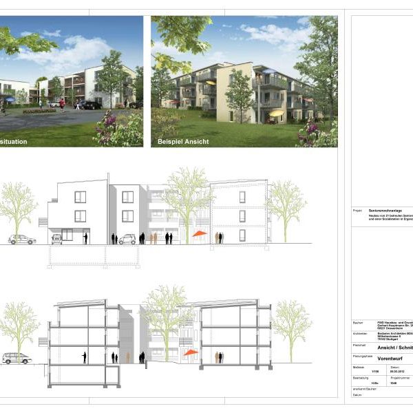 FWD, Seniorenwohnanlage in Ergenzingen