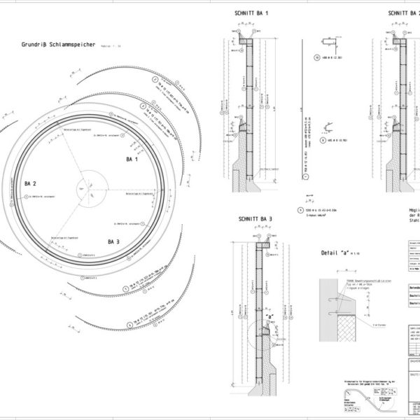 Aufstockung Schlammbehälter - Kläranlage Rangendingen