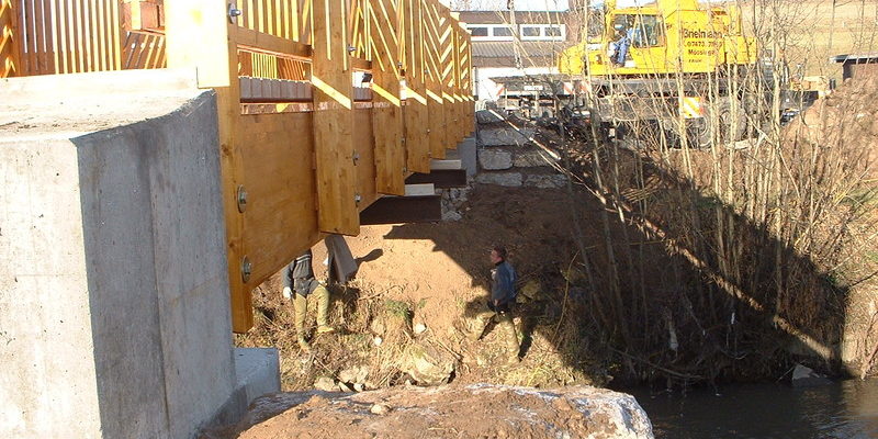 Brücke beim Tennisheim - Gemeinde Rangendingen