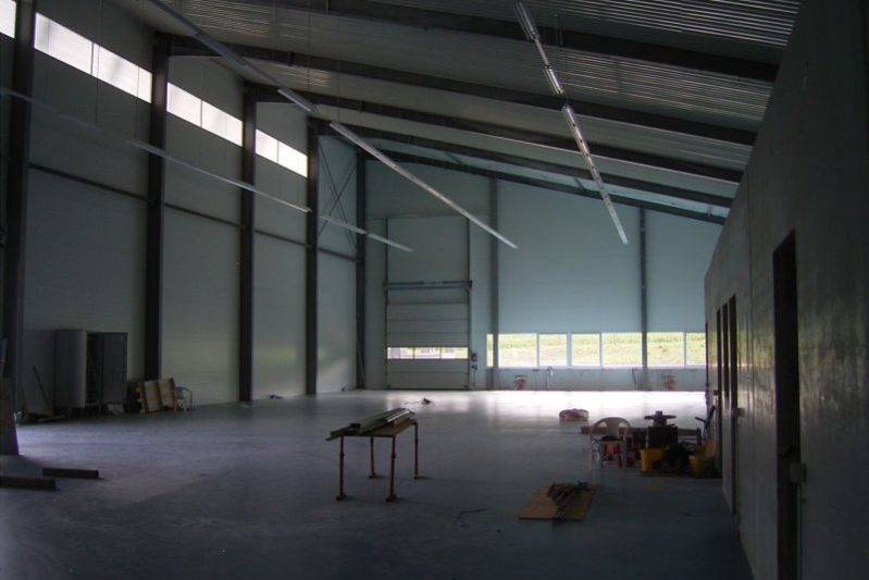 Hahn GbR, Ausbau Gewerbepark in Grosselfingen, Halle A, Trakt C