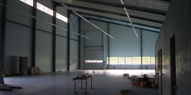 Hahn GbR, Ausbau Gewerbepark in Grosselfingen, Halle A, Trakt C